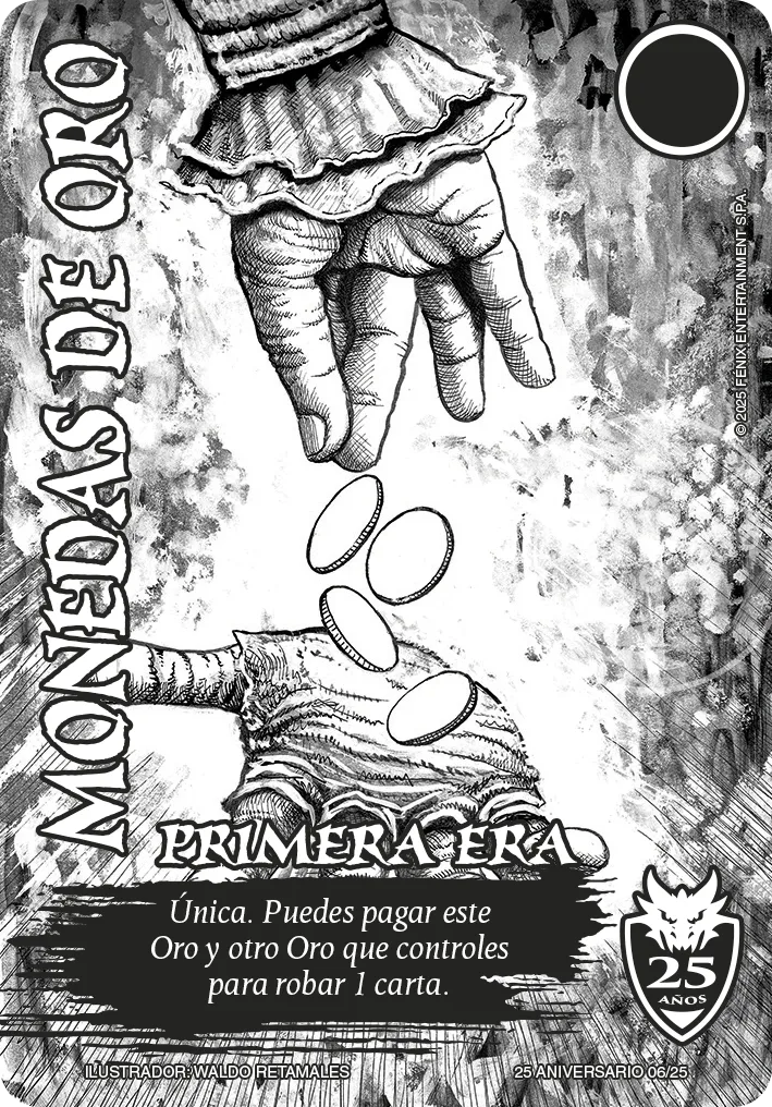 Monedas de Oro — Aniversario 25