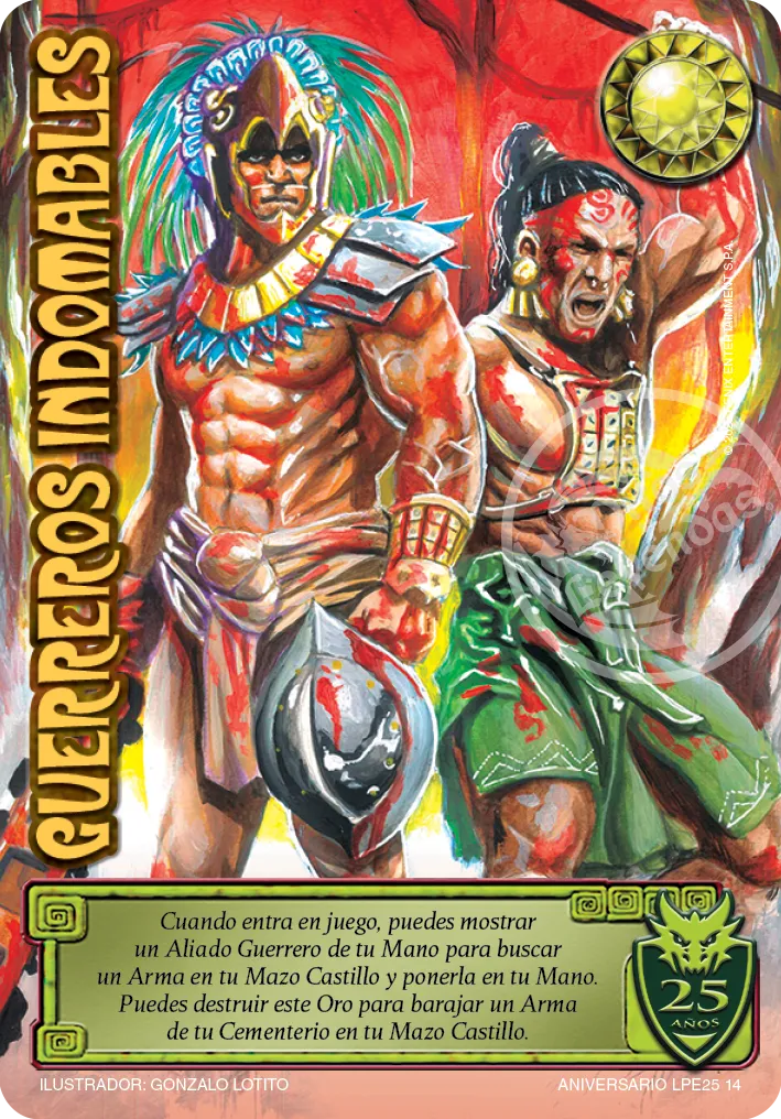 Guerreros Indomables — Aniversario 25
