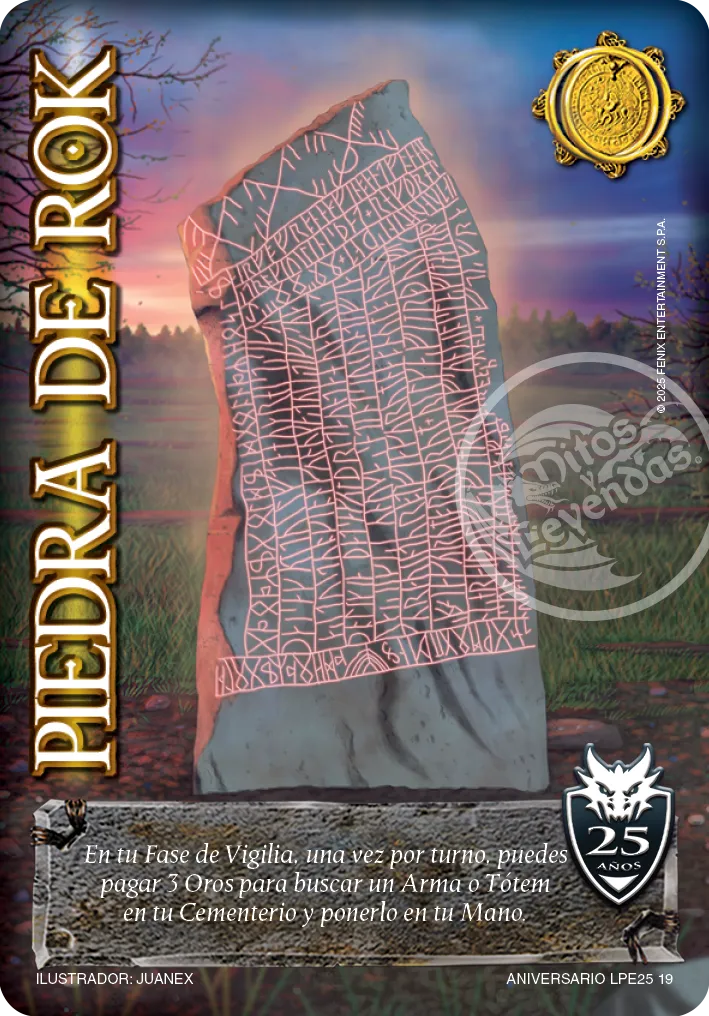 Piedra de Rok — Aniversario 25