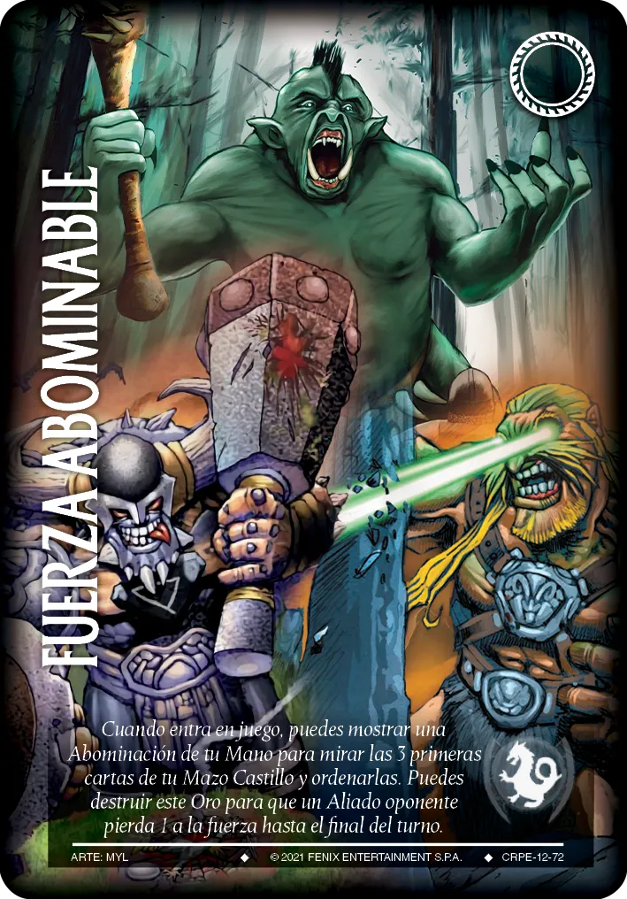 Fuerza Abominable — Kit Racial 2021