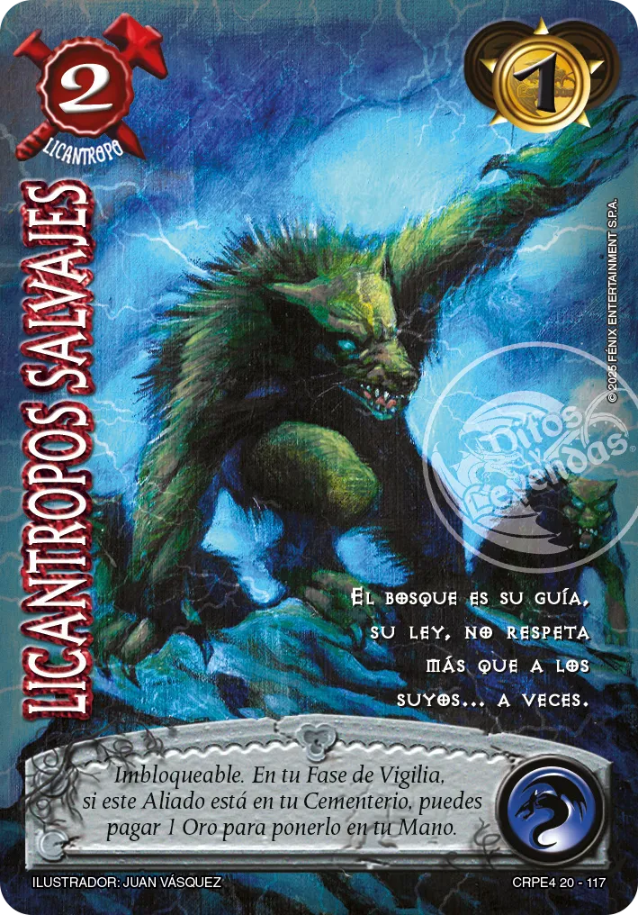 Licantropos Salvajes — Kit Racial 2025 Parte 1