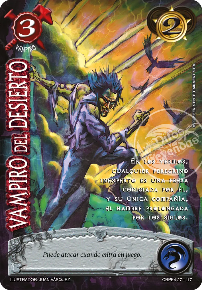 Vampiro del Desierto — Kit Racial 2025 Parte 1