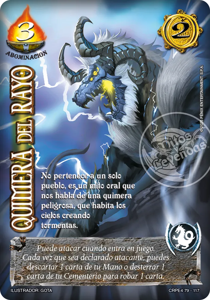 Quimera del Rayo — Kit Racial 2025 Parte 1