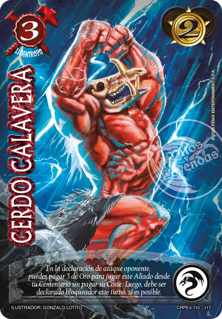 Cerdo Calavera — Kit Racial 2025 Parte 1