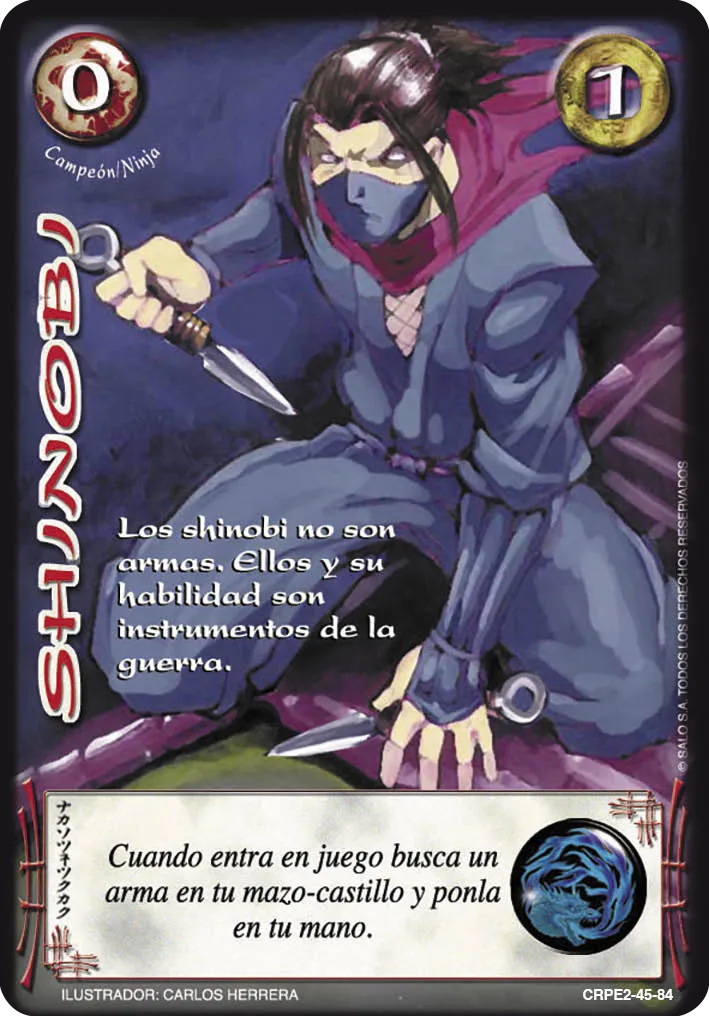 Shinobi — Kit Racial 2022
