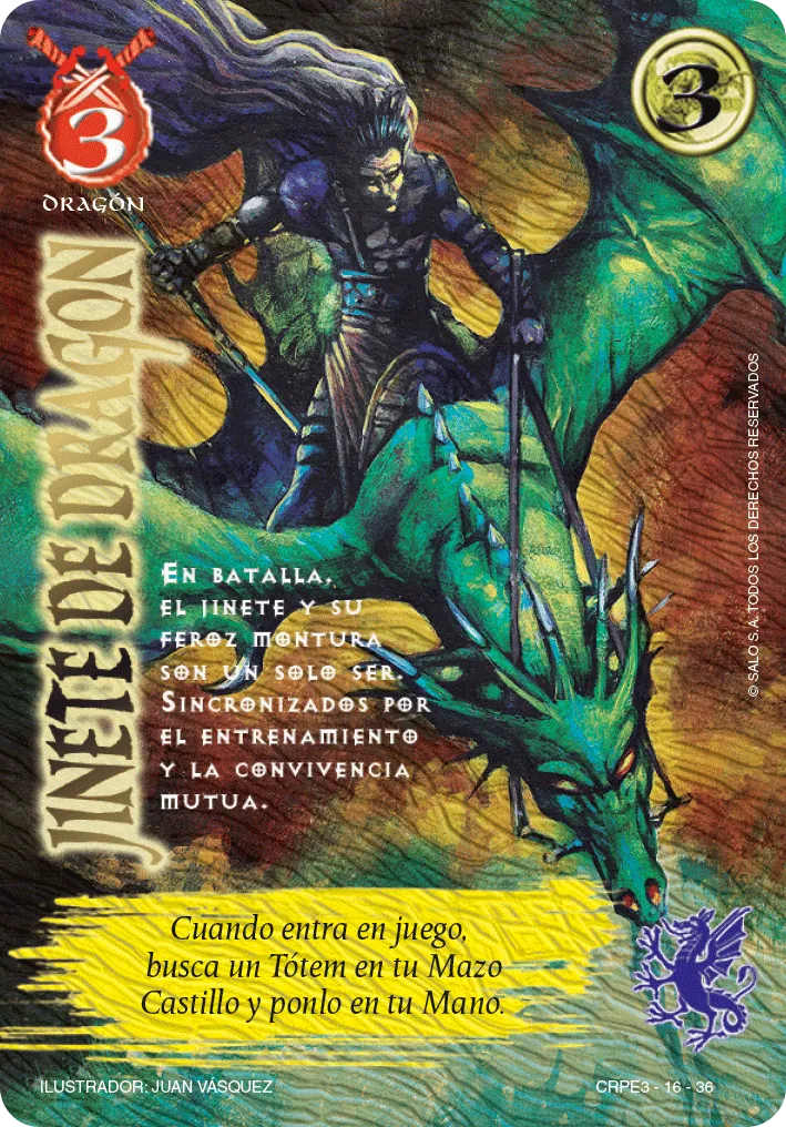 Jinete de Dragon — Kit Racial 2023