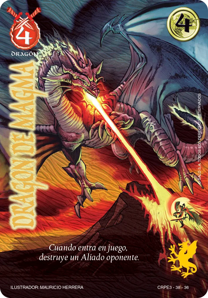 Dragon de Magma — Kit Racial 2023