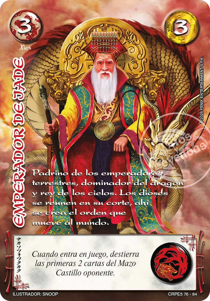 Emperador de Jade — Kit Racial 2025 Parte 2