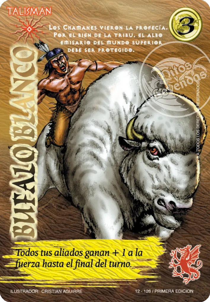 Bufalo Blanco — CC - El Reto