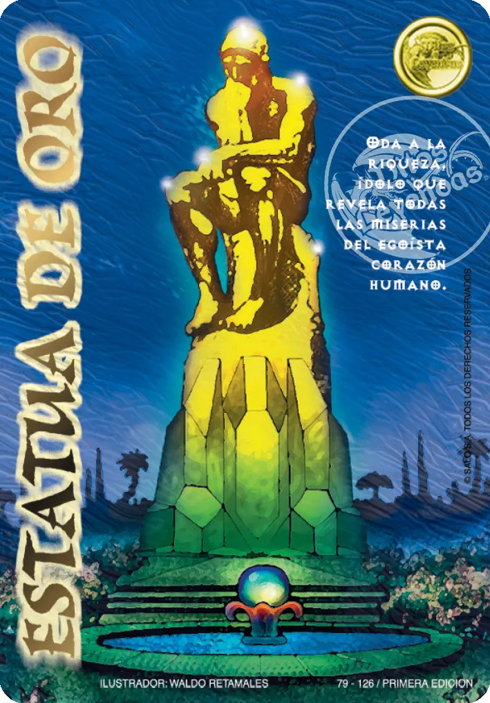 Estatua de Oro — CC - El Reto