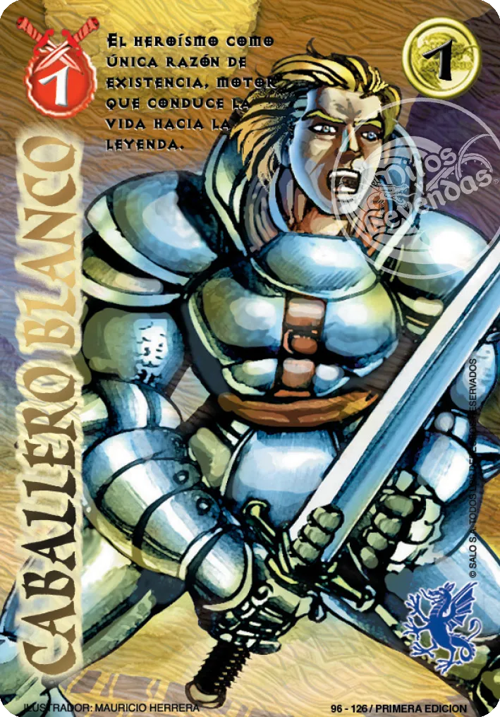Caballero Blanco — CC - El Reto