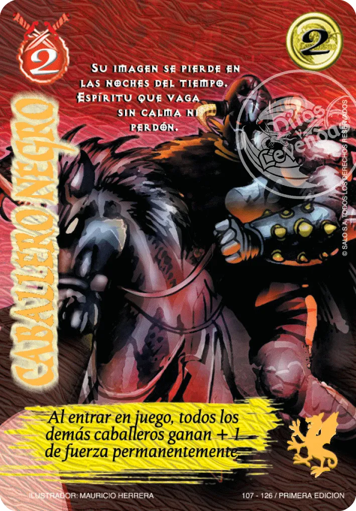 Caballero Negro — CC - El Reto