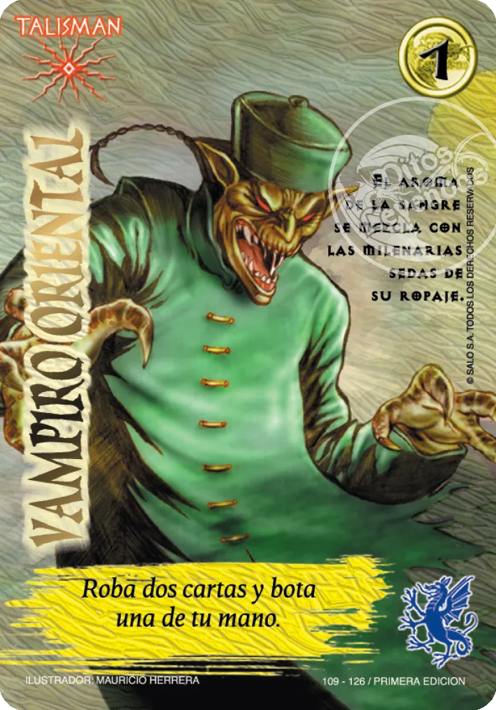 Vampiro Oriental — CC - El Reto