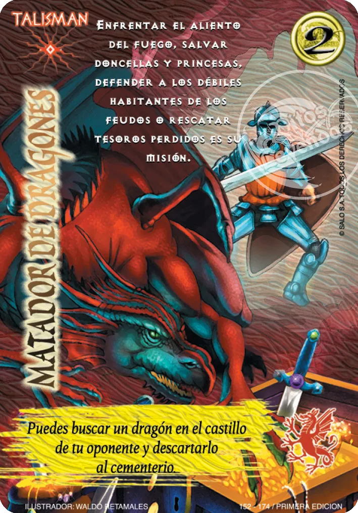 Matador de Dragones — CC - El Reto