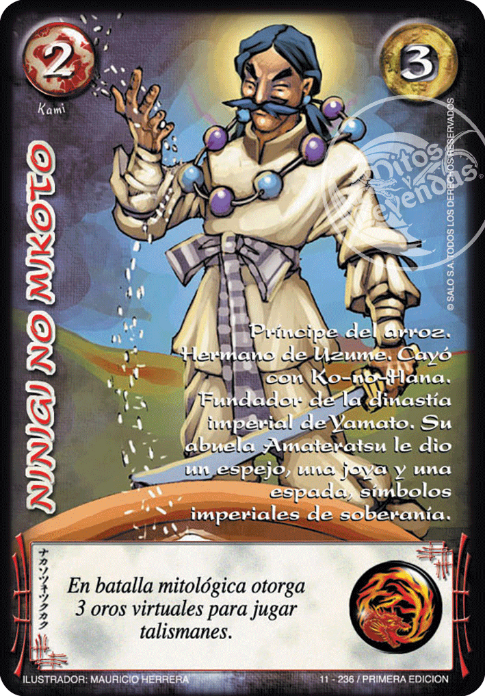 Ninigi No Mikoto — CC - Espiritu de Dragon