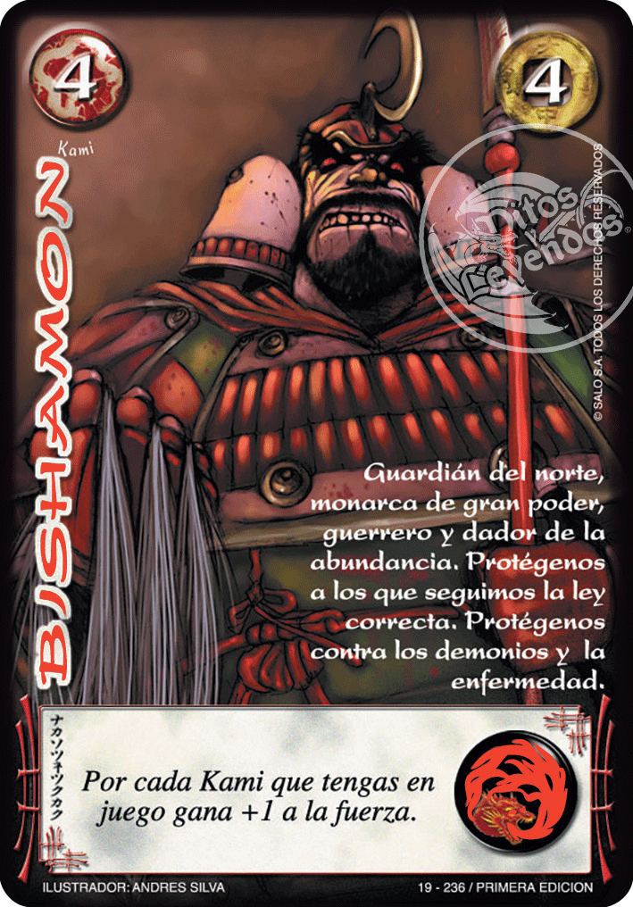 Bishamon — CC - Espiritu de Dragon