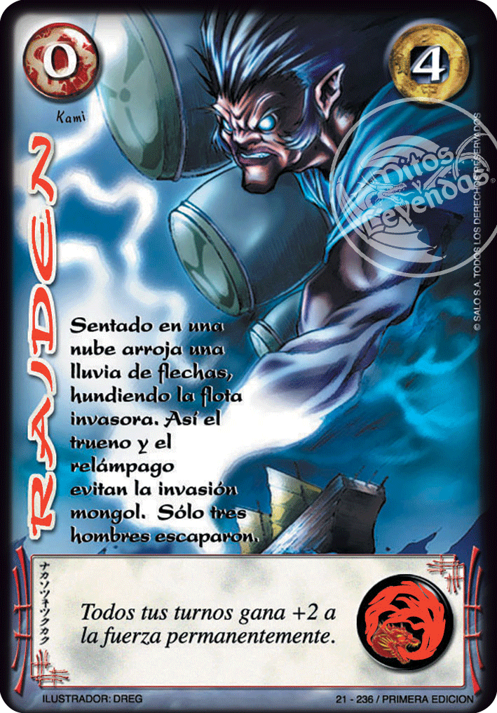 Raiden — CC - Espiritu de Dragon