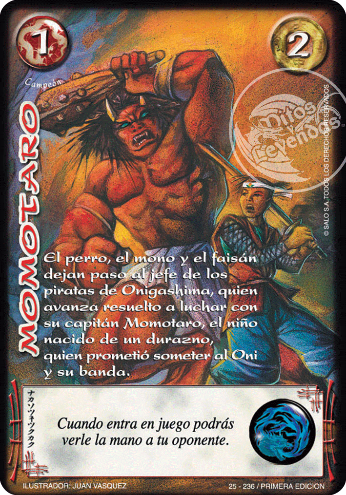 Momotaro — CC - Espiritu de Dragon
