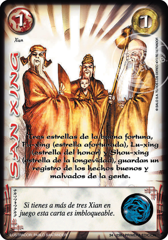 San Xing — CC - Espiritu de Dragon