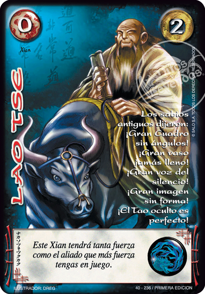 Lao Tse — CC - Espiritu de Dragon