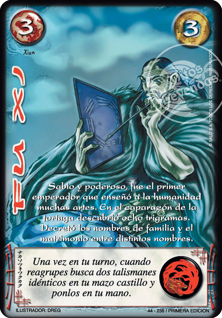 Fu Xi — CC - Espiritu de Dragon