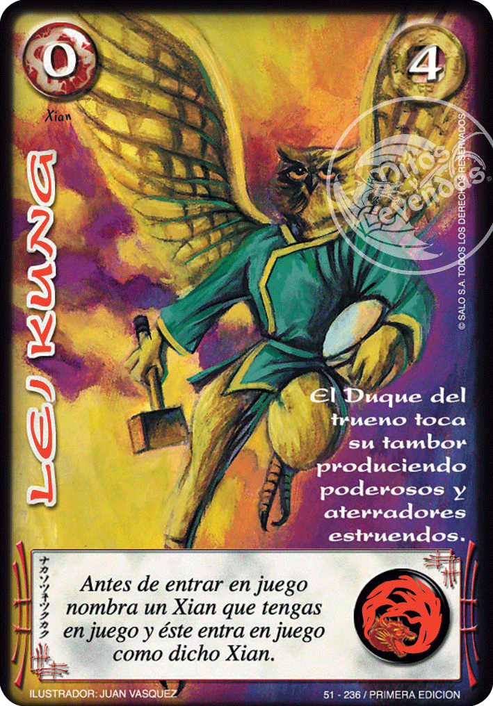 Lei Kung — CC - Espiritu de Dragon