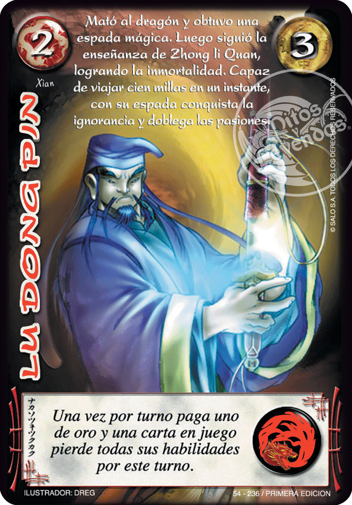 Lu Dong Pin — CC - Espiritu de Dragon