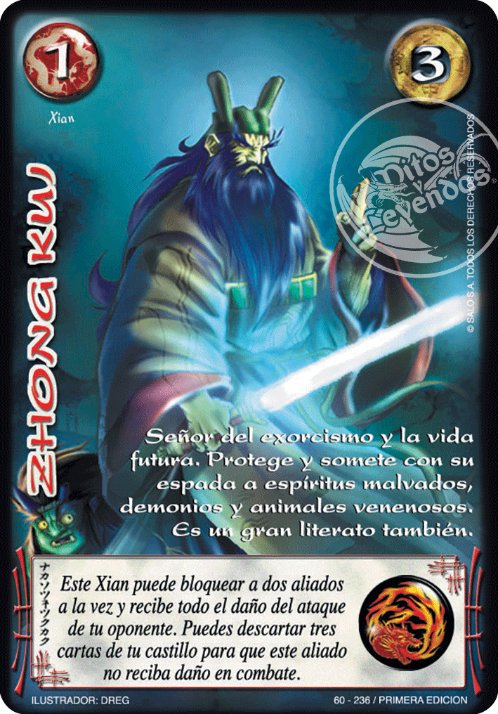 Zhong Kui — CC - Espiritu de Dragon
