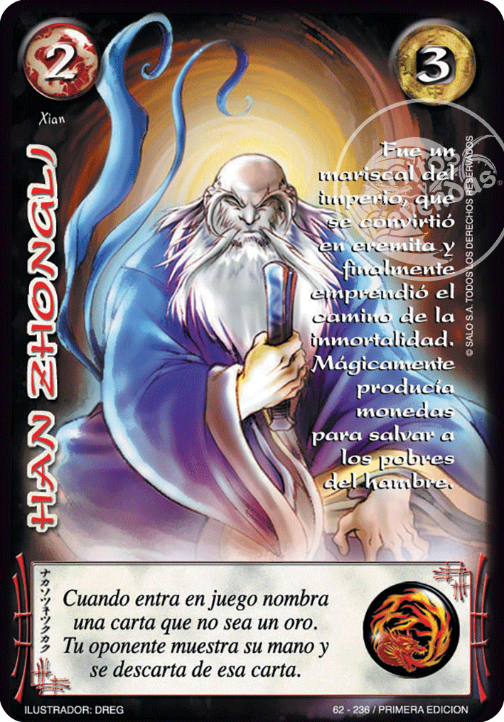 Han Zhongli — CC - Espiritu de Dragon