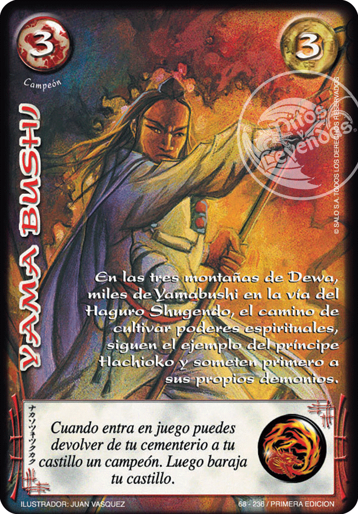 Yama Bushi — CC - Espiritu de Dragon