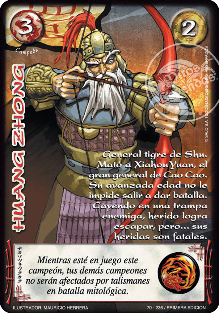 Huang Zhong — CC - Espiritu de Dragon