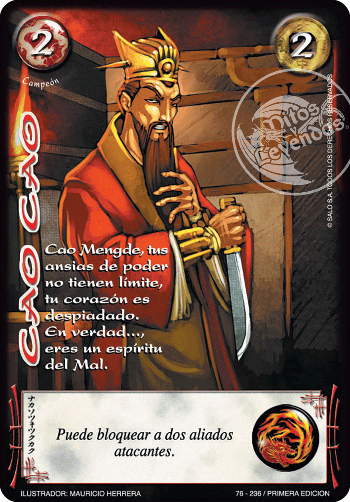 Cao Cao — CC - Espiritu de Dragon