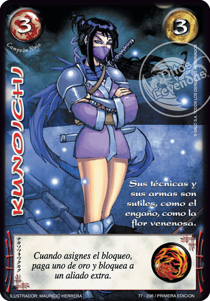 Kunoichi — CC - Espiritu de Dragon