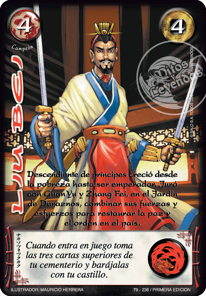 Liu Bei — CC - Espiritu de Dragon