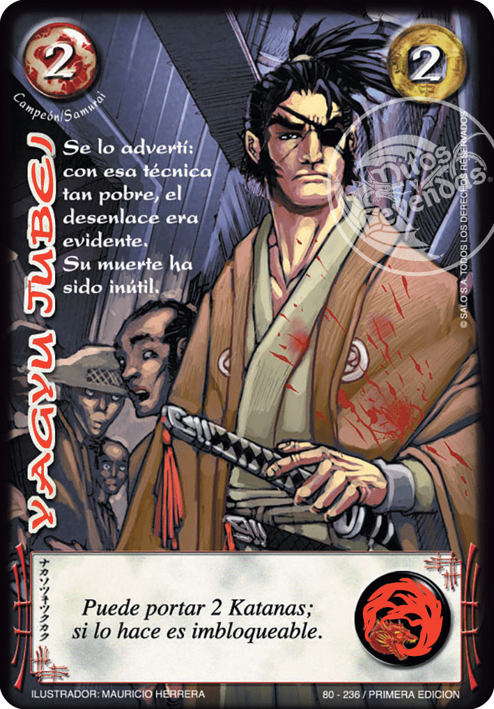 Yagyu Jubei — CC - Espiritu de Dragon