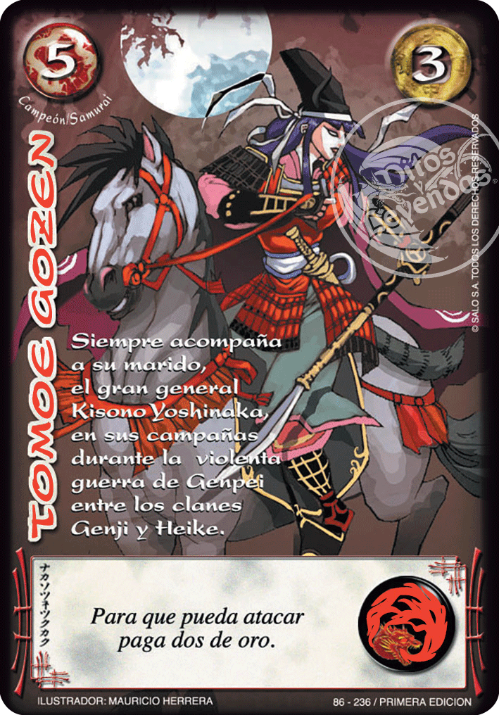 Tomoe Gozen — CC - Espiritu de Dragon