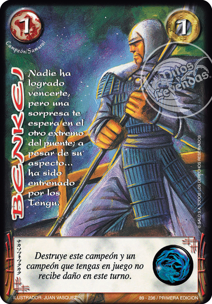 Benkei — CC - Espiritu de Dragon
