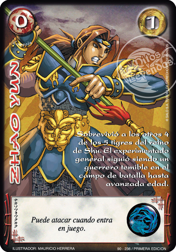 Zhao Yun — CC - Espiritu de Dragon