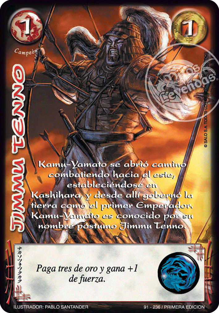 Jimmu Tenno — CC - Espiritu de Dragon