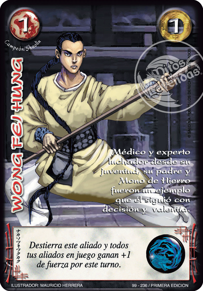 Wong Fei Hung — CC - Espiritu de Dragon