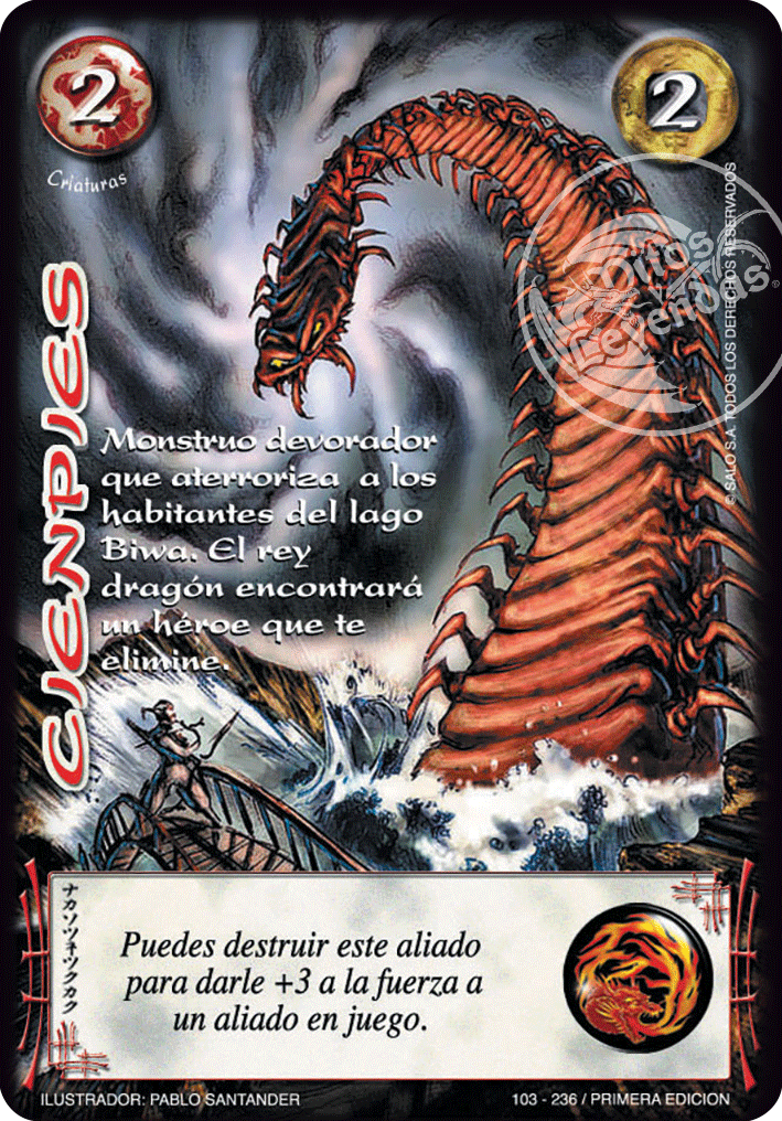 Cienpies — CC - Espiritu de Dragon