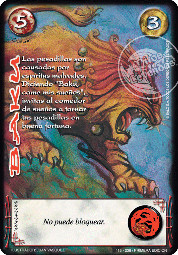 Baku — CC - Espiritu de Dragon