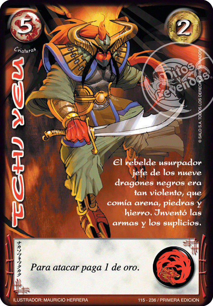 Tchi Yeu — CC - Espiritu de Dragon