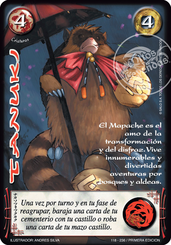 Tanuki — CC - Espiritu de Dragon