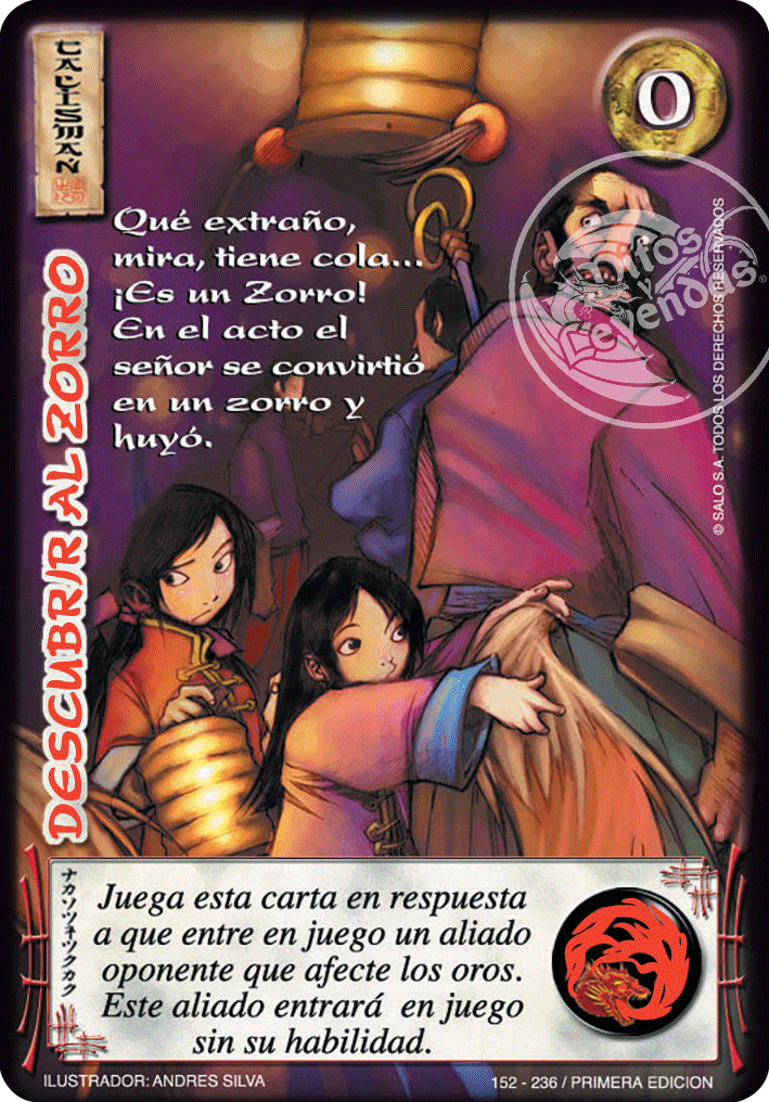 Descubrir al Zorro — CC - Espiritu de Dragon