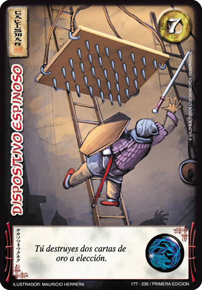 Dispositivo Espinoso — CC - Espiritu de Dragon
