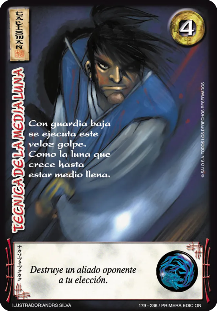 Tecnica de la Media Luna — CC - Espiritu de Dragon