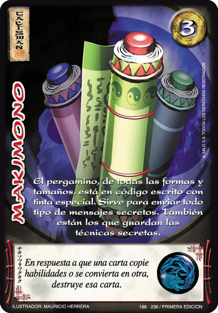 Makimono — CC - Espiritu de Dragon