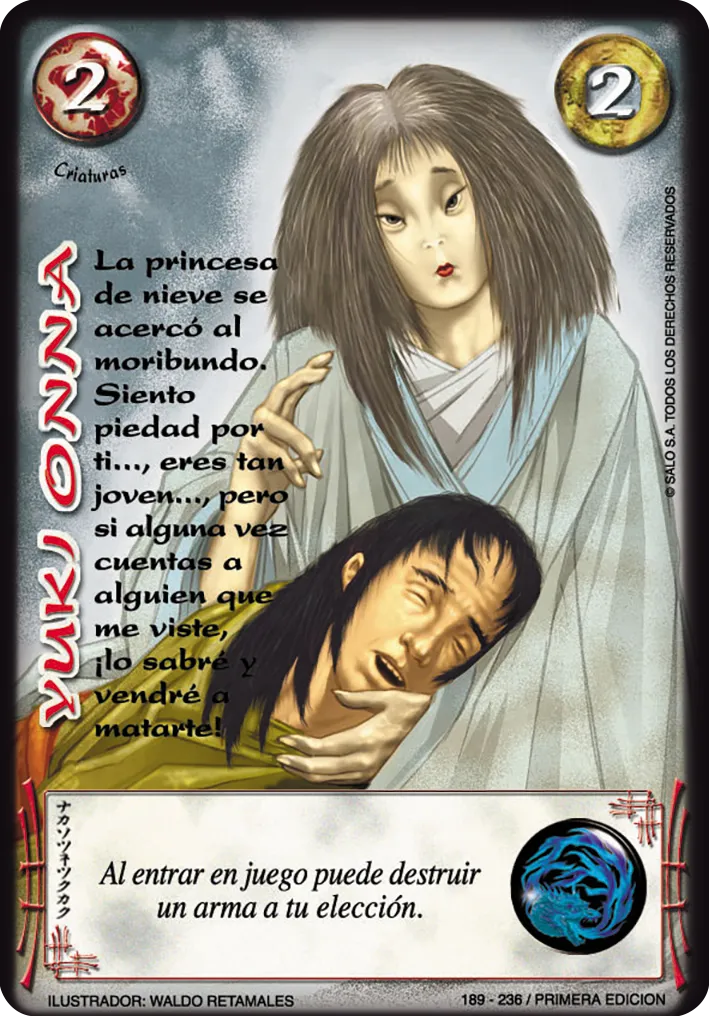 Yuki Onna — CC - Espiritu de Dragon