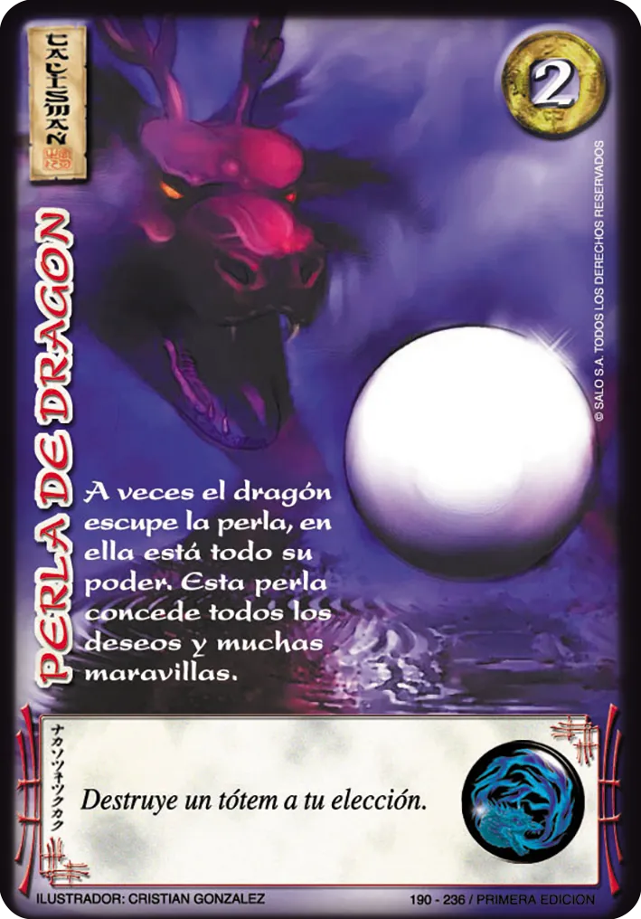 Perla de Dragon — CC - Espiritu de Dragon